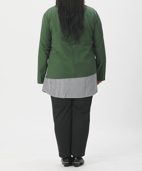 BASIC&ストライプ レイヤードトップス